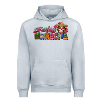 Heather Grey Badass Mamacita Urban Hoodie - texasbilliewilder