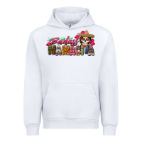 White Badass Mamacita Urban Hoodie - texasbilliewilder