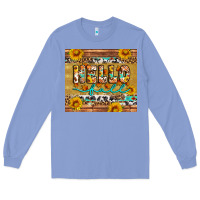 Colony Blue western hello fall tumbler Long Sleeve Tee - Artiststas