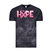 Cloud Black hope and pink ribbon Vintage Tee - HRA Design Shop