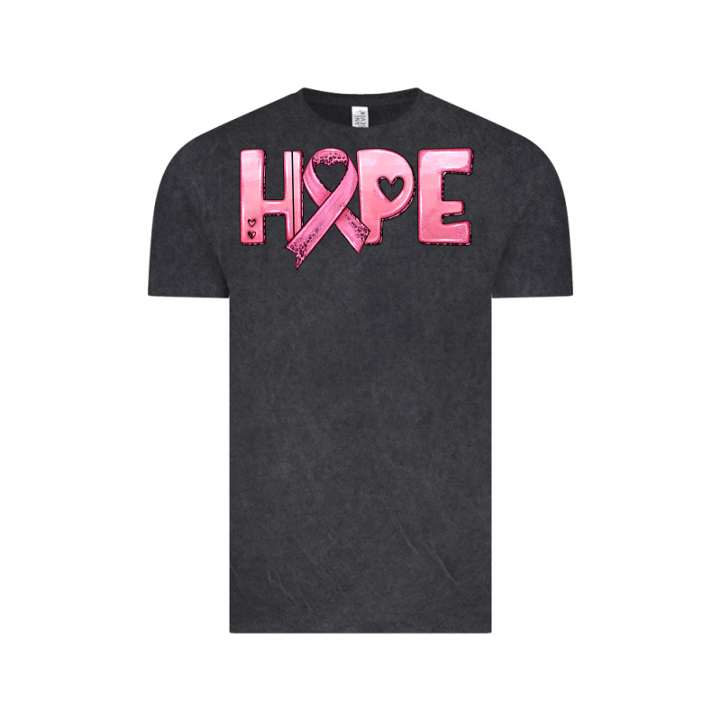 Hope And Pink Ribbon Vintage Tee by HRA Design Shop | Teevron