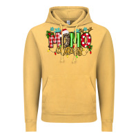 Vintage Mustard Momo Claus Vintage Hoodie - texasbilliewilder