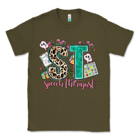 Army Green speech therapist Classic Tee - AdoDesignShop