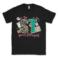 Black speech therapist Classic Tee - AdoDesignShop