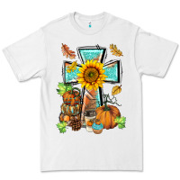 White western thankful cross pumpkin Premium Tee - BarkalooDesign