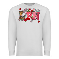 Dove Grey valentinesday lpn Premium Sweatshirt - NancyCooperArtShop