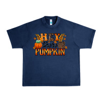 Navy hey there pumpkin Urban Heavy Tee - RacoonDesign