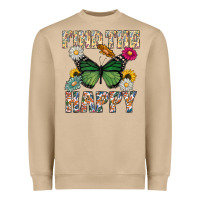 Mushroom Kind The Happy Heavyweight Sweatshirt - CowhideDigitalArt
