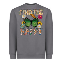 Storm Kind The Happy Heavyweight Sweatshirt - CowhideDigitalArt