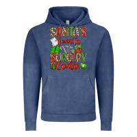 Vintage Denim Santa's Favorite Surgery Center png sublimation de Vintage Hoodie - texasbilliewilder