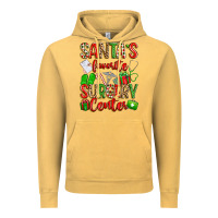 Vintage Mustard Santa's Favorite Surgery Center png sublimation de Vintage Hoodie - texasbilliewilder