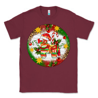 Burgundy Christmas Pinata Ornament Classic Tee - Artiststas
