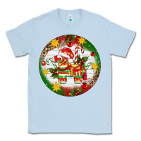 Dusty Blue Christmas Pinata Ornament Classic Tee - Artiststas