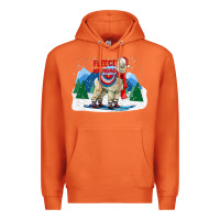 Carrot fleece navidad alpaca mountains Premium Hoodie - LillyAllenDesigns