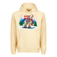 Pina Colada fleece navidad alpaca mountains Premium Hoodie - LillyAllenDesigns