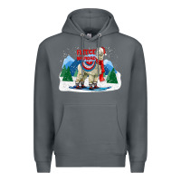 Rock fleece navidad alpaca mountains Premium Hoodie - LillyAllenDesigns