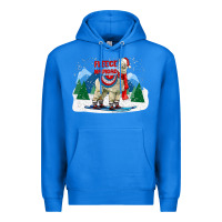 True Royal fleece navidad alpaca mountains Premium Hoodie - LillyAllenDesigns