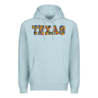 Blue Mist texas serape sunflower Premium Hoodie - AdoDesignShop