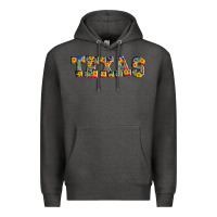 Charcoal Heather texas serape sunflower Premium Hoodie - AdoDesignShop