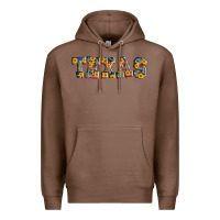Chestnut texas serape sunflower Premium Hoodie - AdoDesignShop