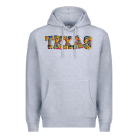 Heather Grey texas serape sunflower Premium Hoodie - AdoDesignShop