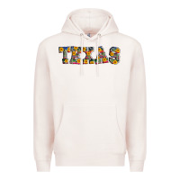 Pale Pink texas serape sunflower Premium Hoodie - AdoDesignShop