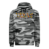 Slate Camo texas serape sunflower Premium Hoodie - AdoDesignShop