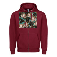 Burgundy suffolk ewe and merino ram sheeps Zipper Hoodie - BarkalooDesign