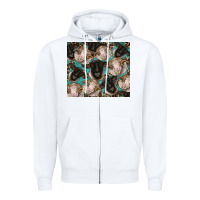 White suffolk ewe and merino ram sheeps Zipper Hoodie - BarkalooDesign