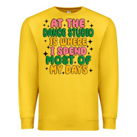 Lemon at the dance studio is where i spend  most of my d Premium Sweatshirt - MaliasSmallBusiness