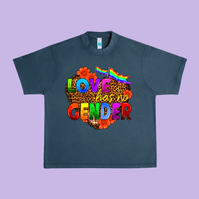 Love Has No Gender Urban Heavy Tee Designed By Hra Design Shop