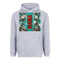 Heather Grey western mama Heavyweight Hoodie - NancyCooperArtShop