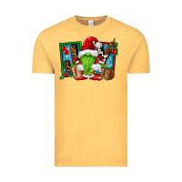 Vintage Mustard joy green gnomes Vintage Tee - FaDigitalArtStudio