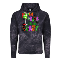 Cloud Black eat drink and be scary Vintage Hoodie - Zillion Design Studio