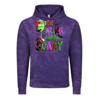 Cloud Purple eat drink and be scary Vintage Hoodie - Zillion Design Studio