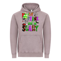 Vintage Zinc eat drink and be scary Vintage Hoodie - Zillion Design Studio