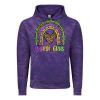 Cloud Purple mardi gras rainbow Vintage Hoodie - JahusDesignShop
