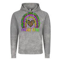 Cloud Rock mardi gras rainbow Vintage Hoodie - JahusDesignShop
