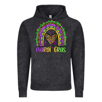 Vintage Black mardi gras rainbow Vintage Hoodie - JahusDesignShop