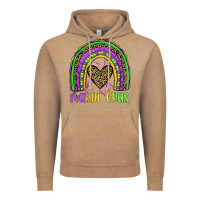 Vintage Coffee mardi gras rainbow Vintage Hoodie - JahusDesignShop