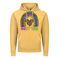 Vintage Mustard mardi gras rainbow Vintage Hoodie - JahusDesignShop