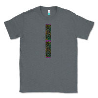 Charcoal Heather Halloween Key Fob Classic Tee - BundleAndBundleShop