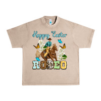 French Oak Happy Easter rodeo Urban Heavy Tee - OliviaCreatesArt