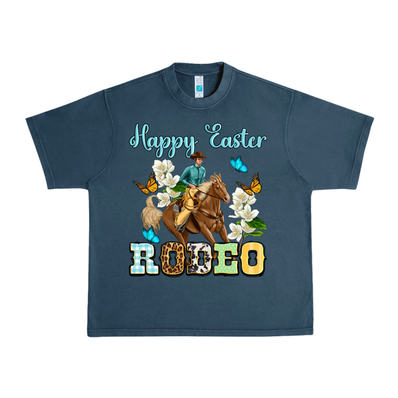 Happy Easter Rodeo Urban Heavy Tee by OliviaCreatesArt | Teevron