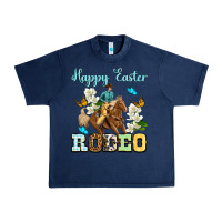 Navy Happy Easter rodeo Urban Heavy Tee - OliviaCreatesArt