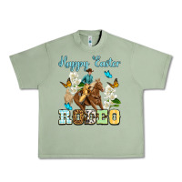 Oil Green Happy Easter rodeo Urban Heavy Tee - OliviaCreatesArt