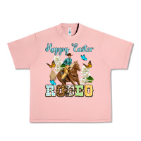 Salmon Happy Easter rodeo Urban Heavy Tee - OliviaCreatesArt
