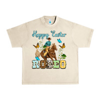 Sandshell Happy Easter rodeo Urban Heavy Tee - OliviaCreatesArt