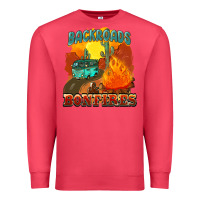 Cardinal backroads and bonfire Premium Sweatshirt - NancyCooperArtShop