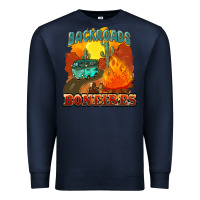 Navy backroads and bonfire Premium Sweatshirt - NancyCooperArtShop